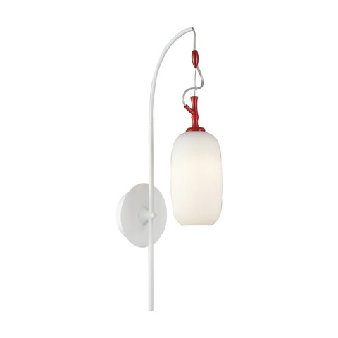 Aplica de perete, Opviq, 414LRC1665, Rosu