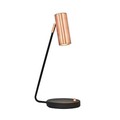 Lampa de masa, Opviq, 414LRC1899, Auriu roz