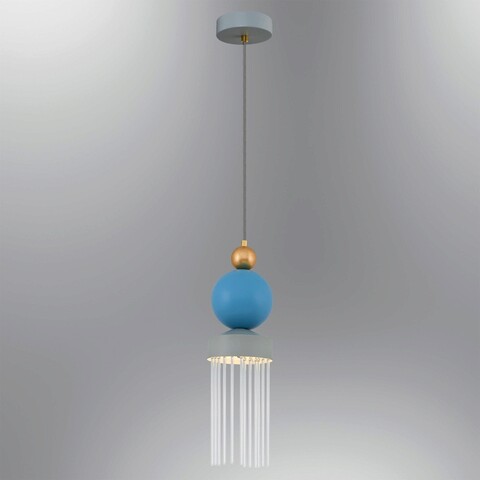 Lustra, Opviq, 414LRC1368, Albastru