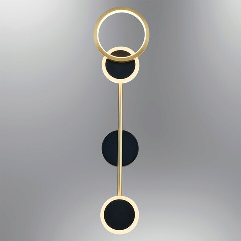 Aplica de perete, Opviq, 414LRC1163, Galben