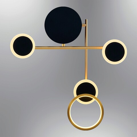 Aplica de perete, Opviq, 414LRC1167, Galben