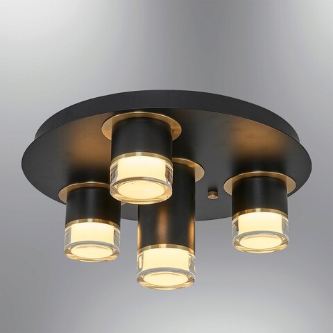 Lustra, Opviq, 414LRC1602, Negru