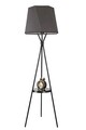 Lampadar, Luin, 534LUN3706, Metal, Gri inchis