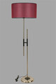 Lampadar, Luin, 534LUN4327, Metal, Rosu claret