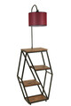Lampadar, Luin, 534LUN4134, Metal, Rosu claret
