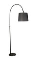 Lampadar, Luin, 534LUN3206, Metal, Negru