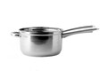 Oala friteuza cu capac Chip Pan, Sabichi, 22 cm, inox/sticla, argintiu