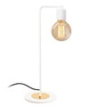 Lampa de masa, Noor, 525NOR2174, Metal, Alb/Auriu
