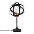 Lampa de masa, Opviq, 892OPV1124, Metal, Aur/Negru