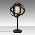 Lampa de masa, Opviq, 892OPV1124, Metal, Aur/Negru