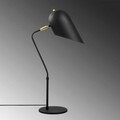 Lampa de masa, Opviq, 892OPV1122, Metal, Negru