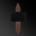 Aplica de perete, Opviq, 892OPV1342, Metal, Negru/Cupru