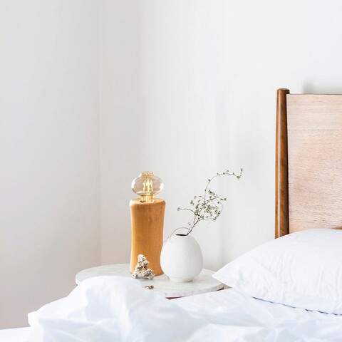 Lampa de masa, Sheen, 521SHN2221, Lemn, Lemn