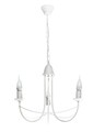 Candelabru Lampex, Nicosia Pure White 3, E14, 3x40W,