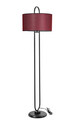 Lampadar, Stala, 846STL2956, Metal, Rosu claret
