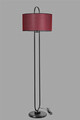 Lampadar, Stala, 846STL2956, Metal, Rosu claret