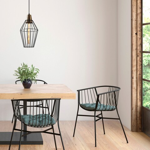 Lustra, Tatum, 584TTM1159, Metal, Negru