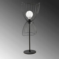 Lampa de masa, Tatum, 584TTM1731, Metal, Negru