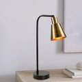 Lampa de masa, Tatum, 584TTM1722, Metal, Negru / Vintage