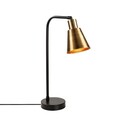 Lampa de masa, Tatum, 584TTM1722, Metal, Negru / Vintage
