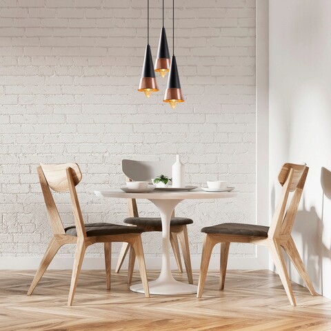 Lustra, Tatum, 584TTM1340, Metal, Negru