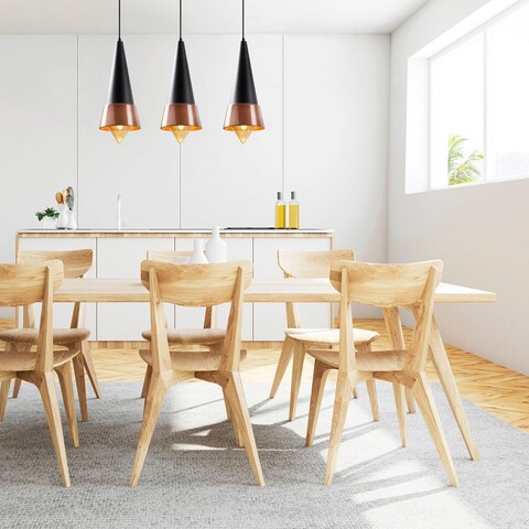 Lustra, Tatum, 584TTM1341, Metal, Negru