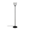 Lampadar, Tatum, 584TTM1522, Metal, Negru