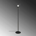 Lampadar, Tatum, 584TTM1522, Metal, Negru