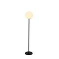 Lampadar, Tatum, 584TTM1516, Metal, Alb/Negru