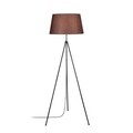 Lampadar, Tatum, 584TTM1511, Metal, Negru/Maro
