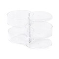 Organizator pentru bijuterii Swivel, Compactor, polistiren , transparent