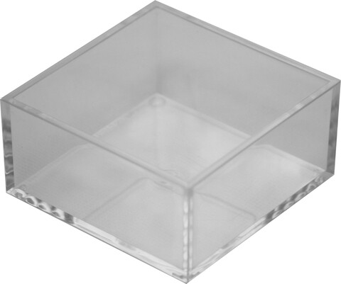 Cutie pentru depozitare Crystal Small, Compactor, 9.5x9.5x5 cm, plastic, transparent