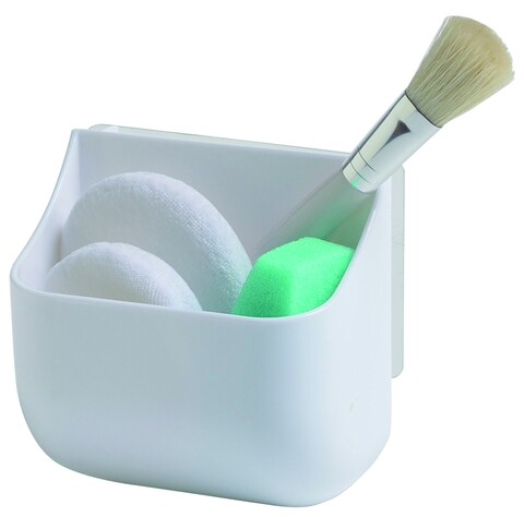 Suport de perete cu autoadeziv Hang It, Compactor, 10x6.7x9.7 cm, plastic, alb