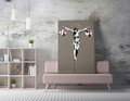 Tablou decorativ, WY137 (50 x 70), 50% bumbac / 50% poliester, Canvas imprimat, Multicolor