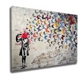Tablou decorativ, WY51 (50 x 70), Canvas imprimat, Multicolor