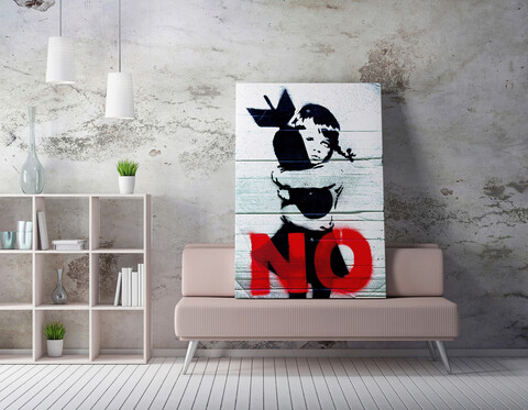 Tablou decorativ, WY46 (70 x 100), 50% bumbac / 50% poliester, Canvas imprimat, Multicolor