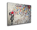 Tablou decorativ, WY51 (70 x 100), 50% bumbac / 50% poliester, Canvas imprimat, Multicolor