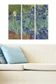 Tablou decorativ MDF, MDF452826808, 20 x 50 cm, 3 piese, Multicolor