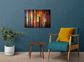 Tablou decorativ, UV-002, Sticla temperata, 70 x 100 cm, Multicolor