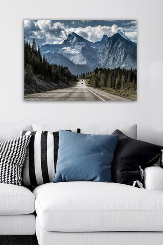 Tablou decorativ, 562801426-5070, Canvas, Lemn, Multicolor