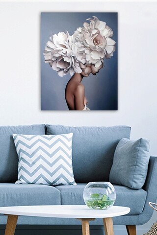 Tablou decorativ, 7436502942952-5070, Canvas, Lemn, Multicolor