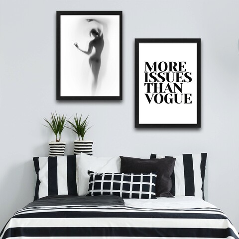 Set 2 tablouri decorative, More Issues, PAL, Hartie, Multicolor