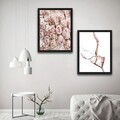 Set 2 tablouri decorative, Rose Set, PAL, Hartie, Multicolor