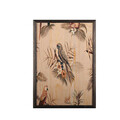 Tablou decorativ, Bird Heaven, Lemn, Lemn, Multicolor