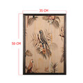 Tablou decorativ, Bird Heaven, Lemn, Lemn, Multicolor