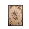Tablou decorativ, Bird Heaven XL, Lemn, Lemn, Multicolor