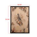 Tablou decorativ, Bird Heaven XL, Lemn, Lemn, Multicolor