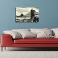 Tablou decorativ, 4570BRC-1, Dimensiune: 45 x 70 cm, Multicolor