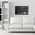 Tablou decorativ, 4570BRC-13, 100% SUEDE CANVAS / Size: 45 x 70 cm / Frame: 100% Wooden (Thickness: 3 cm), Multicolor