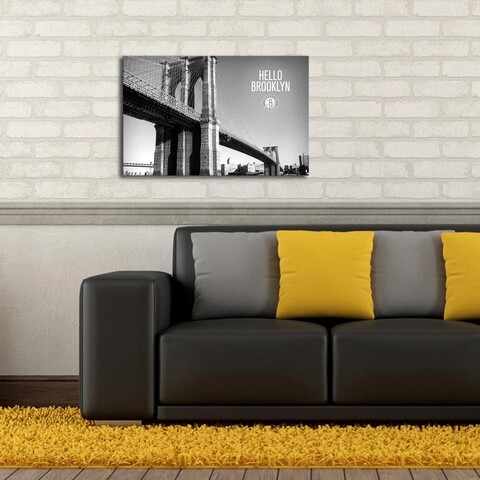 Tablou decorativ, 4570BRC-14, Dimensiune: 45 x 70 cm, Multicolor